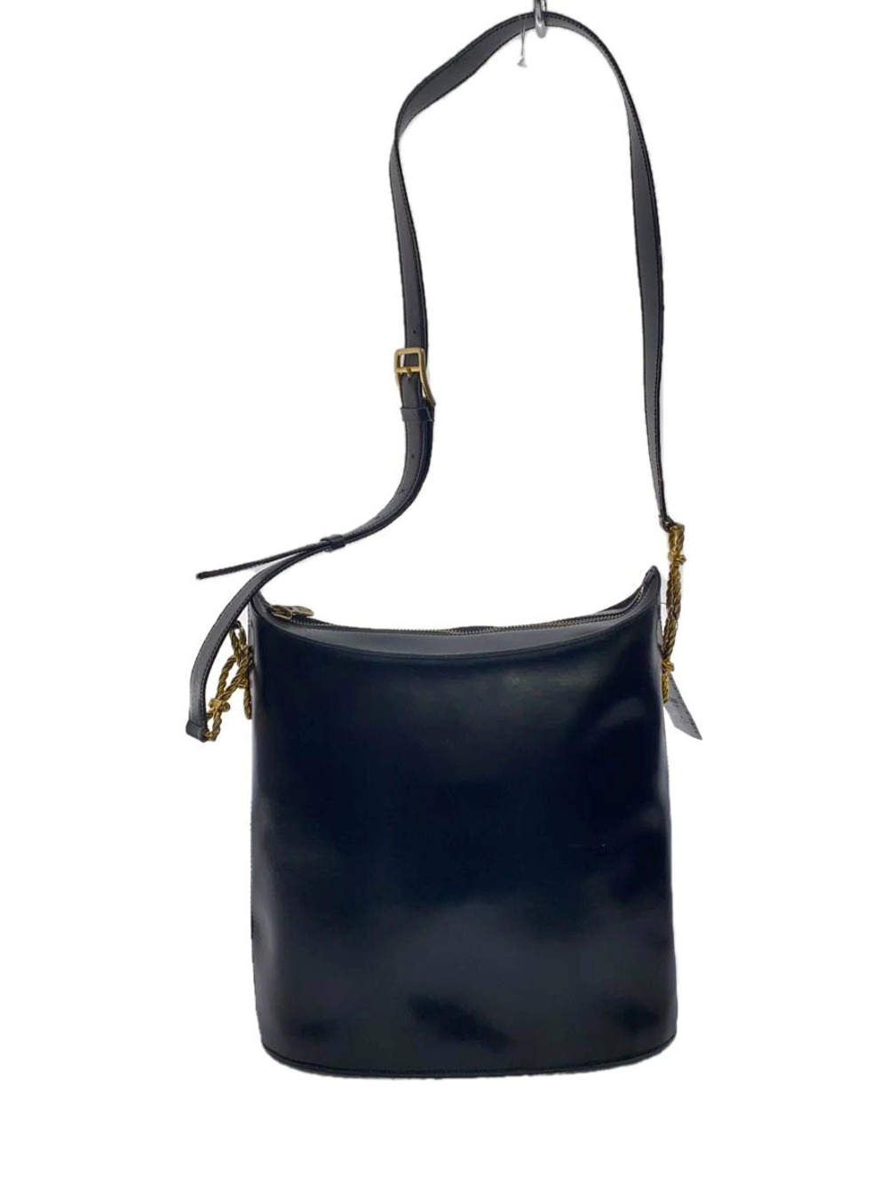 Celine Leather Bucket Bag Black